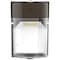 L1 LED Mini Wall Pack, Adjustable Watt and Color, 8, 10, 15, 25W, 137Lm/W, 3/4/5000K, Frosted LOC-MWP-MW8/10/15/25MCCT30/40/50Bronze - alternate 1